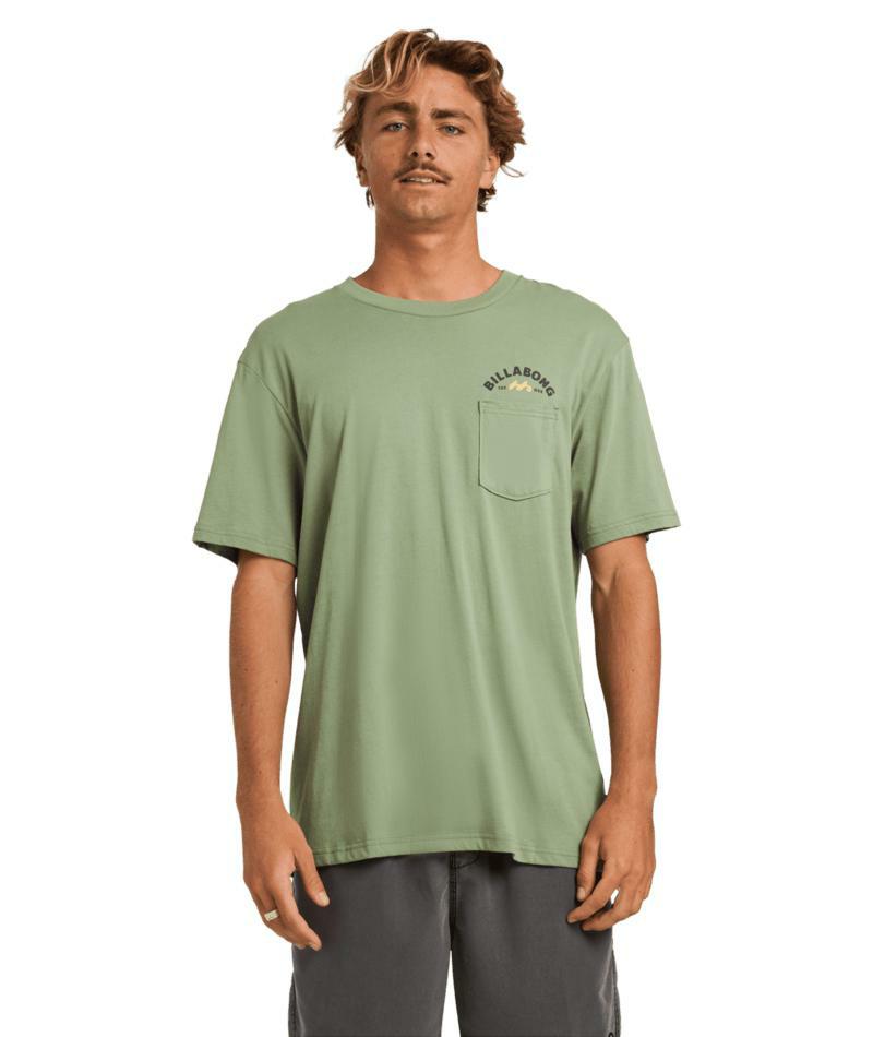 Billabong Foundry Premium Ss Hedge Green. Billabong Tees in Mens Tees & Mens T-shirts & Singlets. Code: UBYZT00887