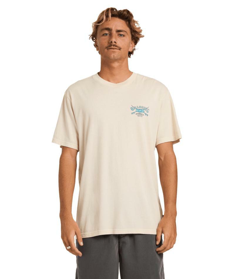 Billabong Heritage Arch Ww Premium Oatmeal. Billabong Tees in Mens Tees & Mens T-shirts & Singlets. Code: UBYZT00889