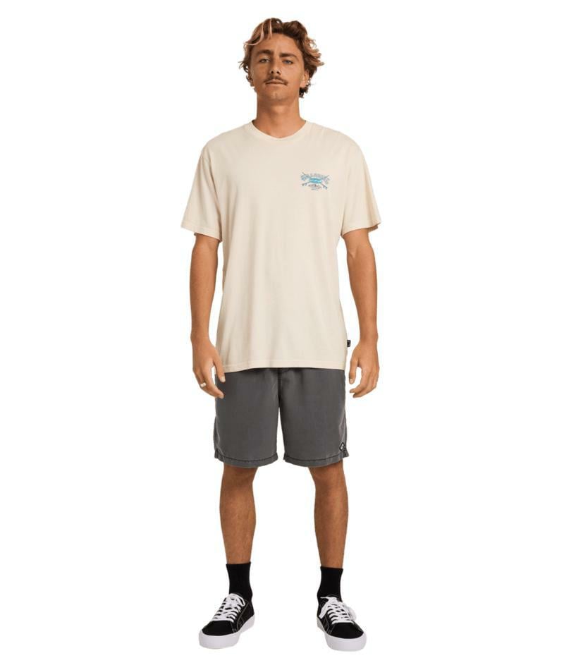 Billabong Heritage Arch Ww Premium Oatmeal. Billabong Tees in Mens Tees & Mens T-shirts & Singlets. Code: UBYZT00889