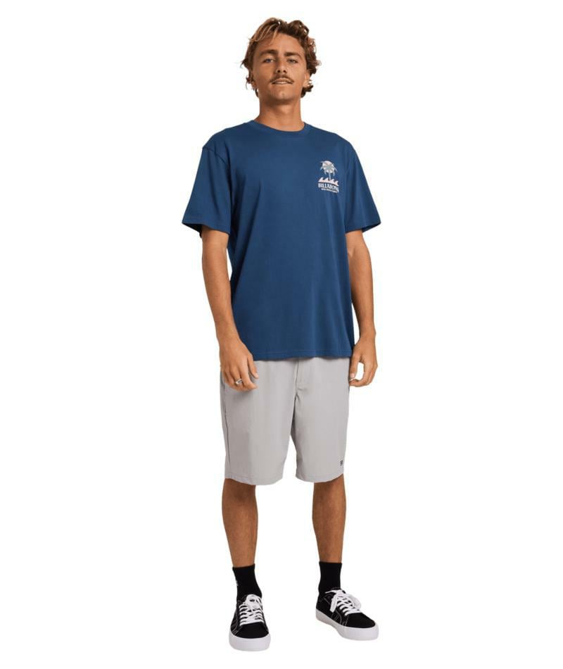 Billabong Portal Premium Ss Dark Denim. Billabong Tees in Mens Tees & Mens T-shirts & Singlets. Code: UBYZT00890