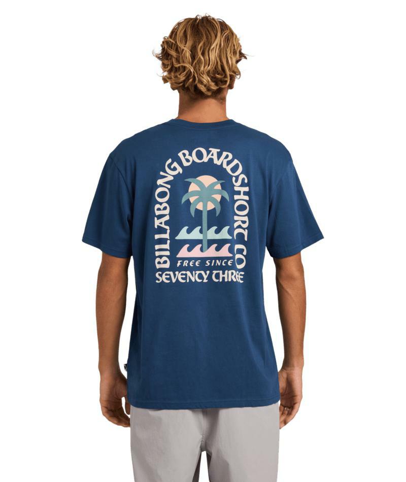 Billabong Portal Premium Ss Dark Denim. Billabong Tees in Mens Tees & Mens T-shirts & Singlets. Code: UBYZT00890
