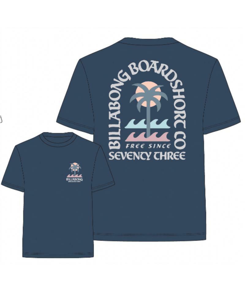 Billabong Portal Premium Ss Dark Denim. Billabong Tees in Mens Tees & Mens T-shirts & Singlets. Code: UBYZT00890