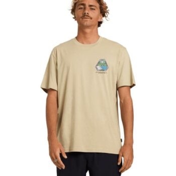 Billabong Rockies Adiv Premium Ss Sand Khaki. Billabong Tees in Mens Tees & Mens T-shirts & Singlets. Code: UBYZT00892