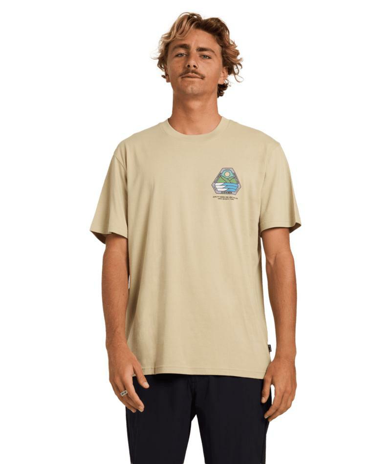 Billabong Rockies Adiv Premium Ss Sand Khaki. Billabong Tees in Mens Tees & Mens T-shirts & Singlets. Code: UBYZT00892