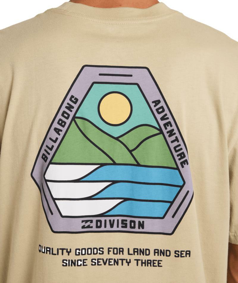 Billabong Rockies Adiv Premium Ss Sand Khaki. Billabong Tees in Mens Tees & Mens T-shirts & Singlets. Code: UBYZT00892