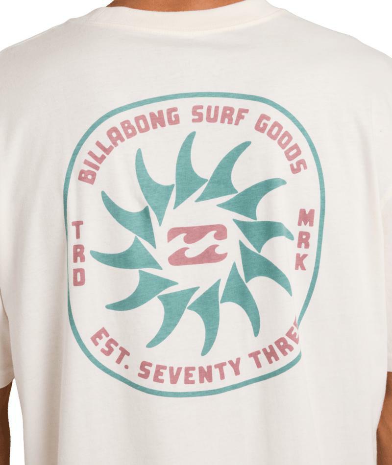 Billabong Rotation Premium Ss Off White. Billabong Tees in Mens Tees & Mens T-shirts & Singlets. Code: UBYZT00893