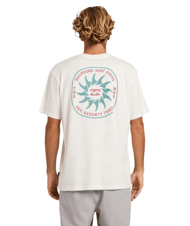 Billabong Rotation Premium Ss Off White. Billabong Tees in Mens Tees & Mens T-shirts & Singlets. Code: UBYZT00893
