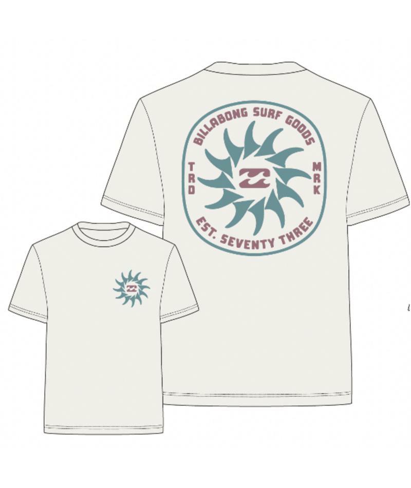 Billabong Rotation Premium Ss Off White. Billabong Tees in Mens Tees & Mens T-shirts & Singlets. Code: UBYZT00893