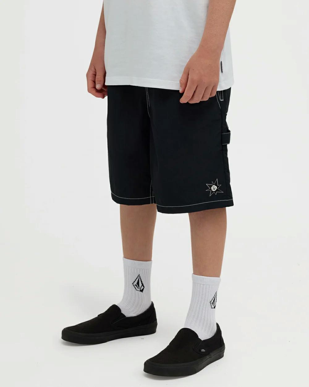 Volcom Disturb Short Youth Black. Volcom Walkshorts - Fitted Waist in Boys Walkshorts - Fitted Waist & Boys Shorts. Code: UCBWS03000