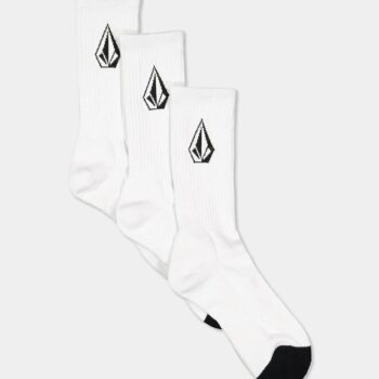 Volcom Fullstone Sock 3pk White. Volcom Socks, Underwear, Pyjamas in Mens Socks, Underwear, Pyjamas & Mens Accessories. Code: UCYAA03001