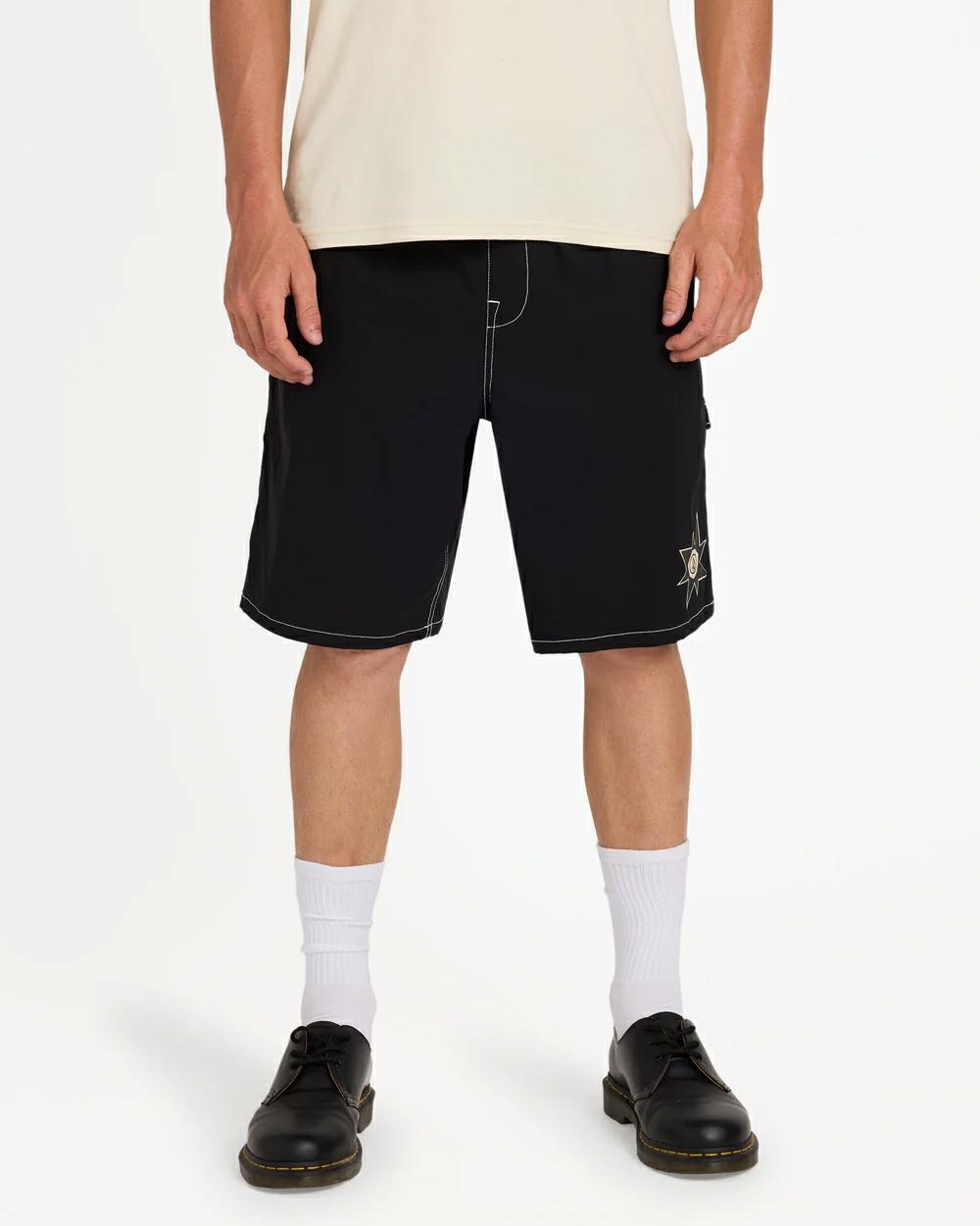 Volcom Disturb Short Black. Volcom Walkshorts - Fitted Waist in Mens Walkshorts - Fitted Waist & Mens Shorts. Code: UCYWS03003