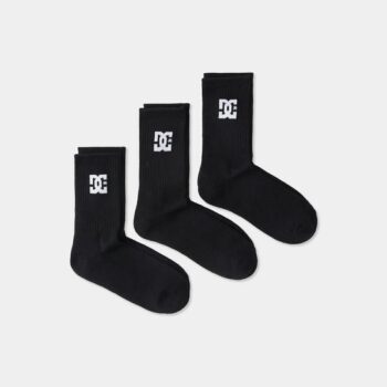 Dc Shoes Spp Dc Crew 3pk Crew Sx Black. Dc Shoes Socks, Underwear, Pyjamas in Mens Socks, Underwear, Pyjamas & Mens Footwear. Code: UDYAA03017