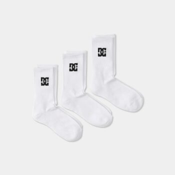 Dc Shoes Spp Dc Crew 3pk Crew Sx Snow White. Dc Shoes Socks, Underwear, Pyjamas in Mens Socks, Underwear, Pyjamas & Mens Footwear. Code: UDYAA03017