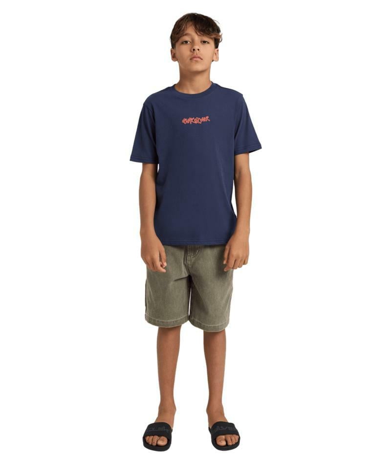 Quiksilver Wax On Ss Youth Mood Indigo. Quiksilver Tees in Boys Tees & Boys T-shirts & Singlets. Code: UQBZT03511