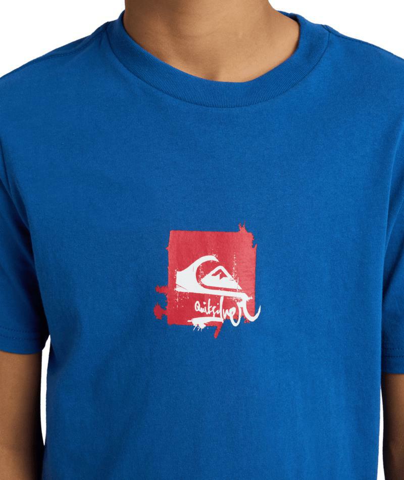 Quiksilver Yg Impaired Box Ss Youth Monaco Blue. Quiksilver Tees in Boys Tees & Boys T-shirts & Singlets. Code: UQBZT03515
