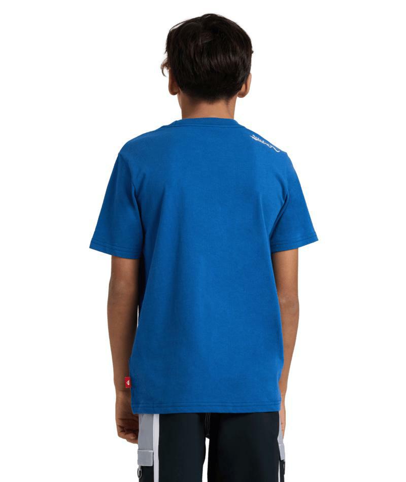 Quiksilver Yg Impaired Box Ss Youth Monaco Blue. Quiksilver Tees in Boys Tees & Boys T-shirts & Singlets. Code: UQBZT03515