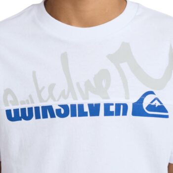 Quiksilver Yg Spliced Ss Youth White. Quiksilver Tees in Boys Tees & Boys T-shirts & Singlets. Code: UQBZT03516