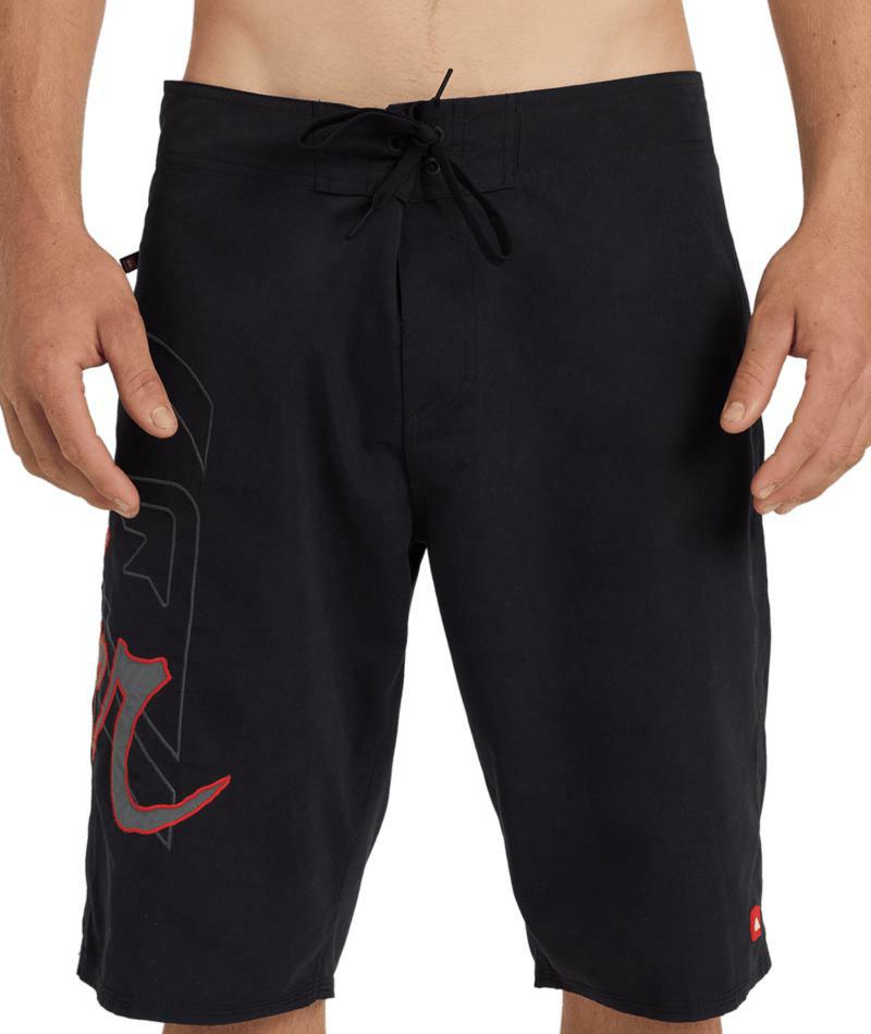 Quiksilver Scrawl 22 Boardshort Black. Quiksilver Boardshorts - Fitted Waist in Mens Boardshorts - Fitted Waist & Mens Shorts. Code: UQYBS03119