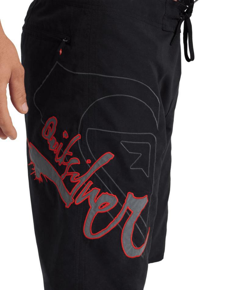 Quiksilver Scrawl 22 Boardshort Black. Quiksilver Boardshorts - Fitted Waist in Mens Boardshorts - Fitted Waist & Mens Shorts. Code: UQYBS03119