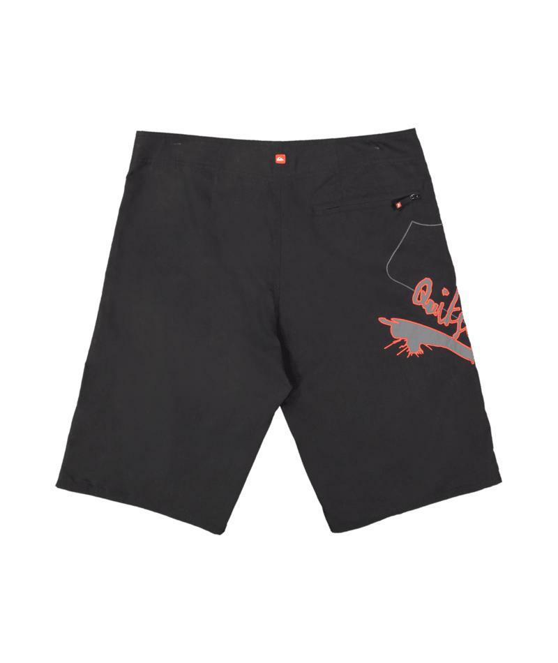 Quiksilver Scrawl 22 Boardshort Black. Quiksilver Boardshorts - Fitted Waist in Mens Boardshorts - Fitted Waist & Mens Shorts. Code: UQYBS03119