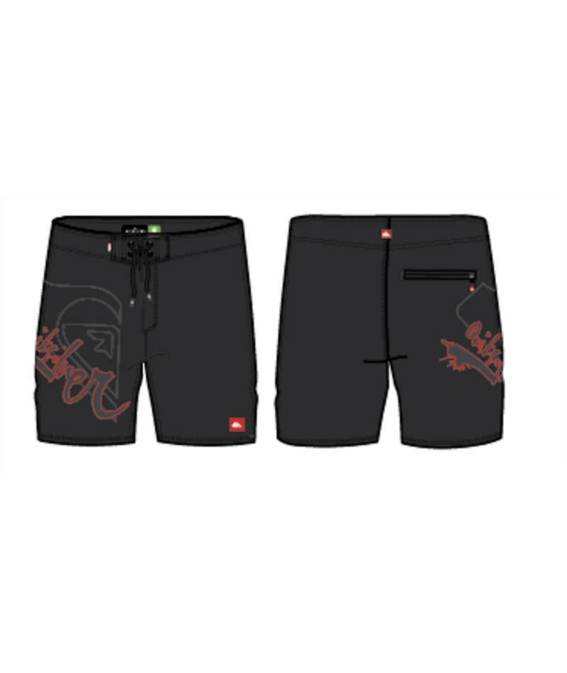 Quiksilver Scrawl 22 Boardshort Black. Quiksilver Boardshorts - Fitted Waist in Mens Boardshorts - Fitted Waist & Mens Shorts. Code: UQYBS03119