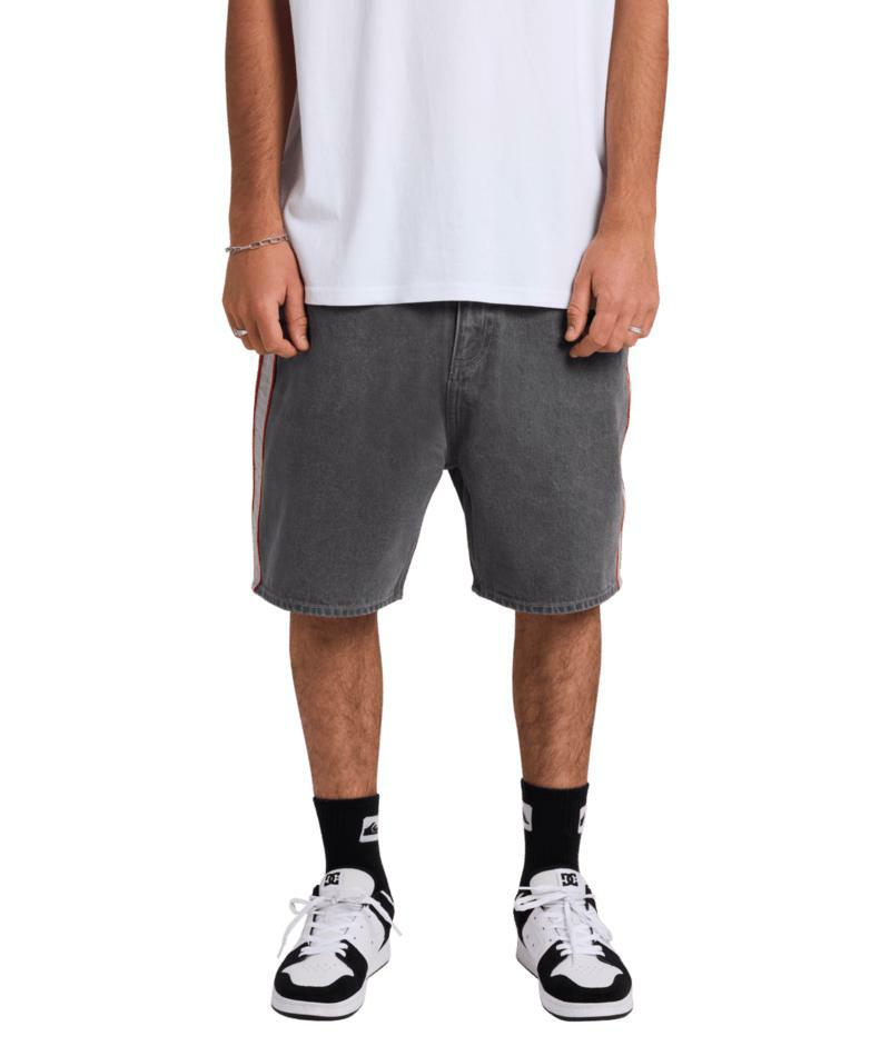 Quiksilver System Denim Short Dark Smoke. Quiksilver Walkshorts - Fitted Waist in Mens Walkshorts - Fitted Waist & Mens Shorts. Code: UQYDS03005