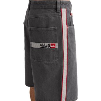 Quiksilver System Denim Short Dark Smoke. Quiksilver Walkshorts - Fitted Waist in Mens Walkshorts - Fitted Waist & Mens Shorts. Code: UQYDS03005