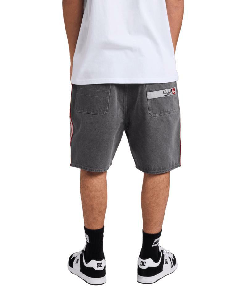 Quiksilver System Denim Short Dark Smoke. Quiksilver Walkshorts - Fitted Waist in Mens Walkshorts - Fitted Waist & Mens Shorts. Code: UQYDS03005