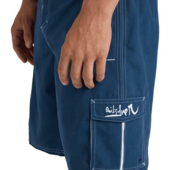 Quiksilver Karva Half Jam 21 Dark Denim. Quiksilver Boardshorts - Fitted Waist in Mens Boardshorts - Fitted Waist & Mens Shorts. Code: UQYJV03042