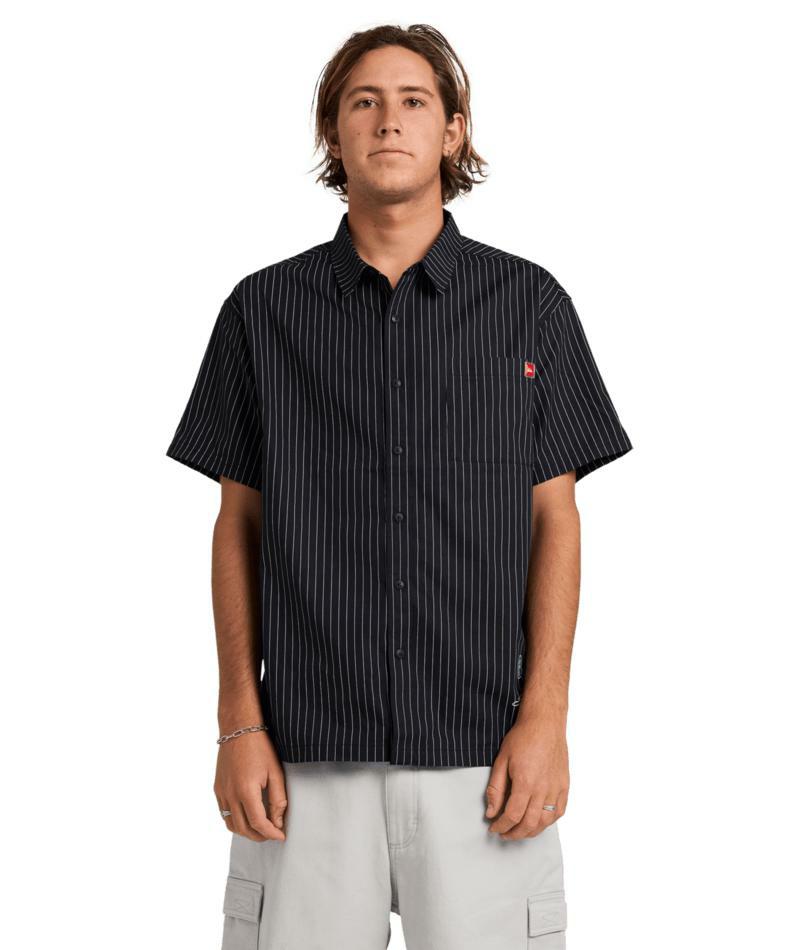 Quiksilver Altered Woven Top Black. Quiksilver Shirts - Short Sleeve in Mens Shirts - Short Sleeve & Mens Shirts. Code: UQYWT03115