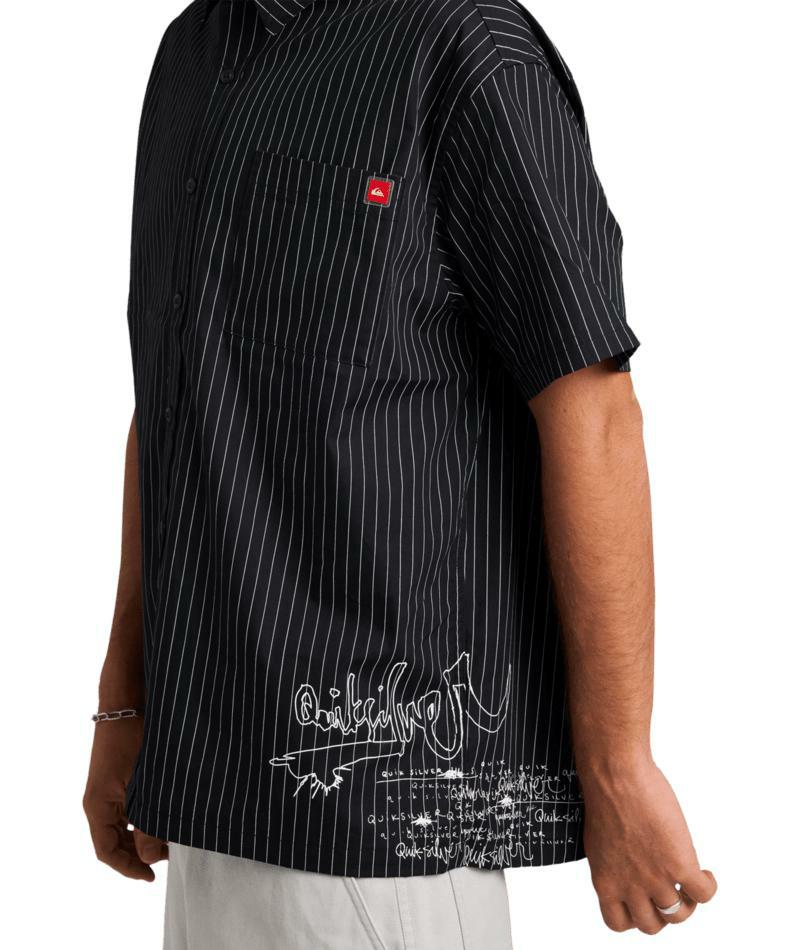 Quiksilver Altered Woven Top Black. Quiksilver Shirts - Short Sleeve in Mens Shirts - Short Sleeve & Mens Shirts. Code: UQYWT03115