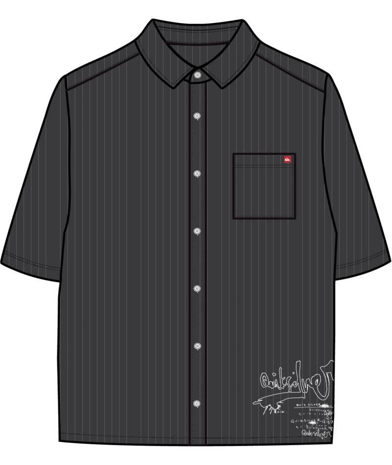 Quiksilver Altered Woven Top Black. Quiksilver Shirts - Short Sleeve in Mens Shirts - Short Sleeve & Mens Shirts. Code: UQYWT03115