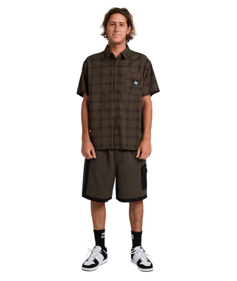 Quiksilver Edition Woven Top Turkish Coffee. Quiksilver Shirts - Short Sleeve in Mens Shirts - Short Sleeve & Mens Shirts. Code: UQYWT03116