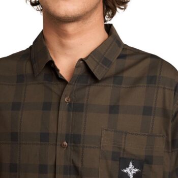Quiksilver Edition Woven Top Turkish Coffee. Quiksilver Shirts - Short Sleeve in Mens Shirts - Short Sleeve & Mens Shirts. Code: UQYWT03116
