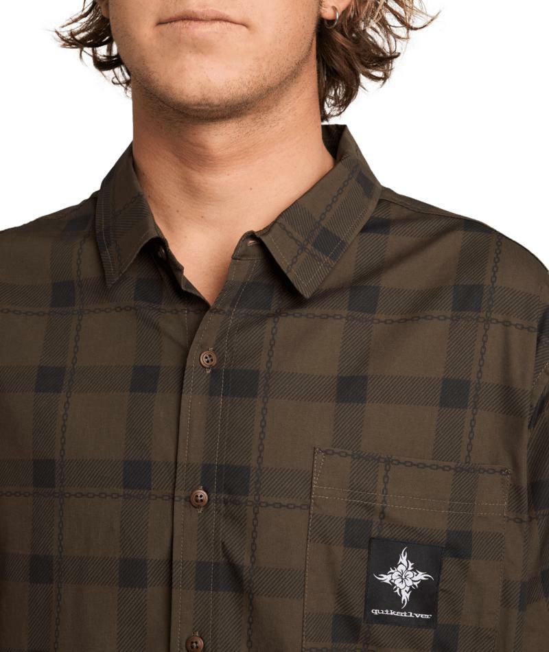 Quiksilver Edition Woven Top Turkish Coffee. Quiksilver Shirts - Short Sleeve in Mens Shirts - Short Sleeve & Mens Shirts. Code: UQYWT03116