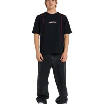 Quiksilver Stitch Ss Tee Black. Quiksilver Tees in Mens Tees & Mens T-shirts & Singlets. Code: UQYZT05831