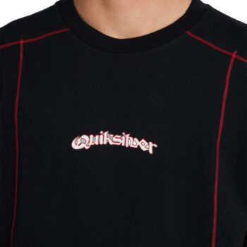 Quiksilver Stitch Ss Tee Black. Quiksilver Tees in Mens Tees & Mens T-shirts & Singlets. Code: UQYZT05831