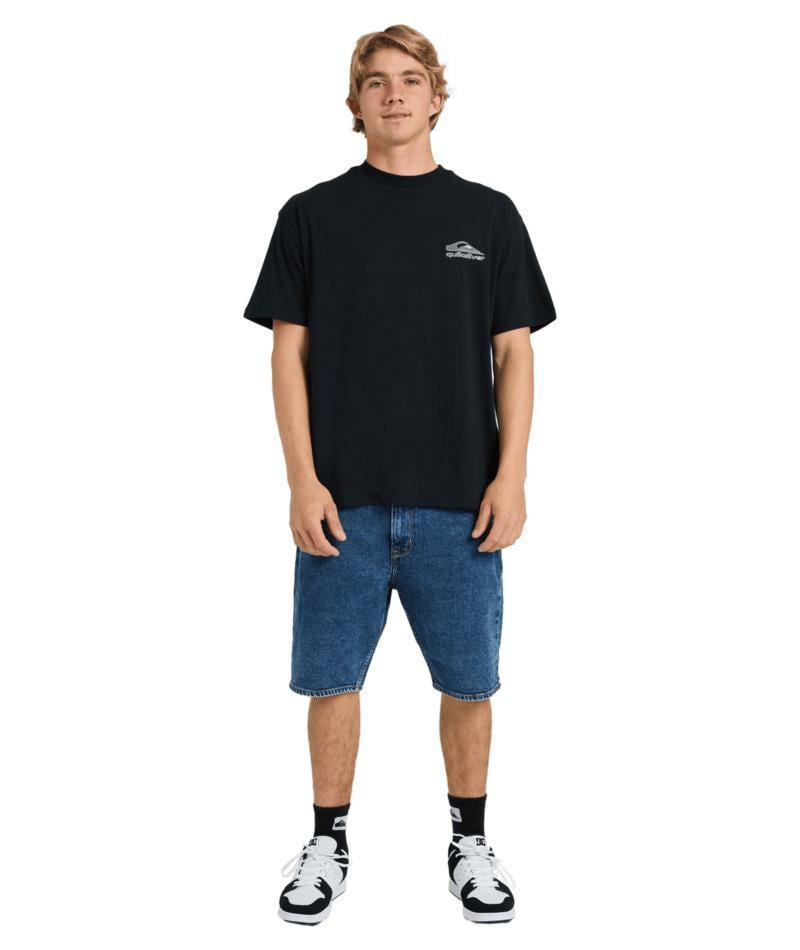 Quiksilver Carbon Ss Tee Black. Quiksilver Tees in Mens Tees & Mens T-shirts & Singlets. Code: UQYZT05835