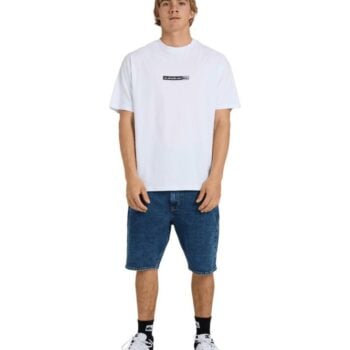 Quiksilver Omni Bar Ss Tee White. Quiksilver Tees in Mens Tees & Mens T-shirts & Singlets. Code: UQYZT05839