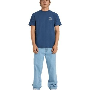 Quiksilver Og Checker Ss Tee Dark Denim. Quiksilver Tees in Mens Tees & Mens T-shirts & Singlets. Code: UQYZT05856