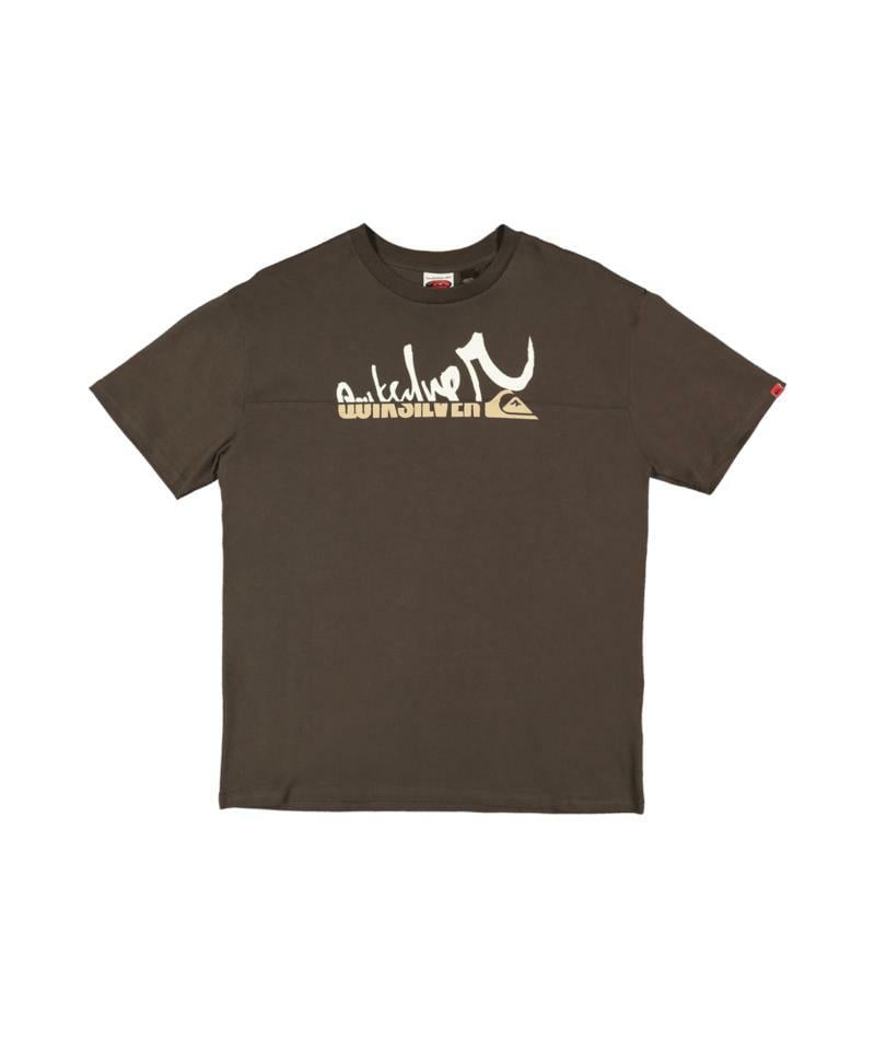 Quiksilver Yg Spliced Ss Black Olive. Quiksilver Tees in Mens Tees & Mens T-shirts & Singlets. Code: UQYZT05860