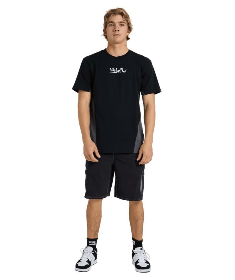 Quiksilver Yg Sync Ss Black. Quiksilver Tees in Mens Tees & Mens T-shirts & Singlets. Code: UQYZT05861