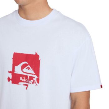 Quiksilver Yg Impaired Box Ss White. Quiksilver Tees in Mens Tees & Mens T-shirts & Singlets. Code: UQYZT05877