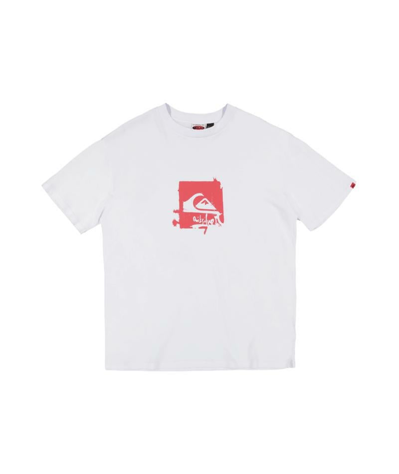 Quiksilver Yg Impaired Box Ss White. Quiksilver Tees in Mens Tees & Mens T-shirts & Singlets. Code: UQYZT05877