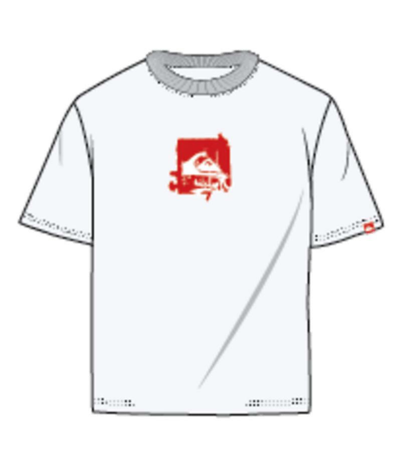 Quiksilver Yg Impaired Box Ss White. Quiksilver Tees in Mens Tees & Mens T-shirts & Singlets. Code: UQYZT05877