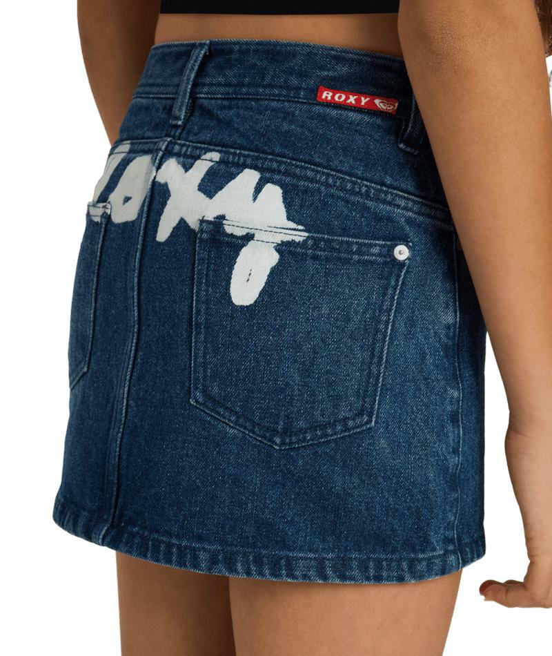 Roxy Rg Backslider Denim Skirt Blue. Roxy Skirts in Girls Skirts & Girls Skirts, Dresses & Jumpsuits. Code: URGDK03000