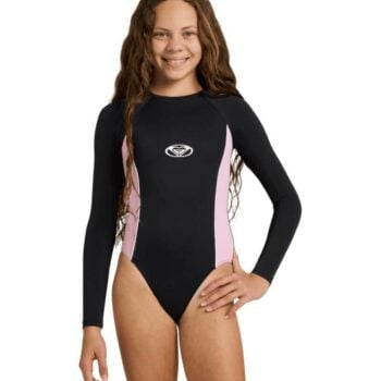 Roxy Swell Time Ls Onesie Black. Roxy Rashvests in Girls Rashvests & Girls Wetsuits. Code: URGWR03096