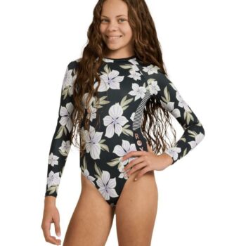 Roxy Of The Pacific Onesie Anthracite Of The Pa. Roxy Rashvests in Girls Rashvests & Girls Wetsuits. Code: URGWR03113