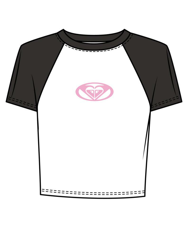 Roxy Rewind Me Tee White. Roxy Tees in Girls Tees & Girls T-shirts & Singlets. Code: URGZT03167