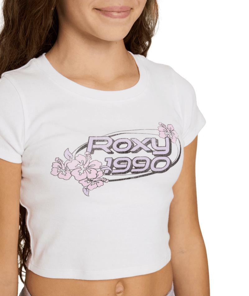 Roxy Baby One More Time White. Roxy Tees in Girls Tees & Girls T-shirts & Singlets. Code: URGZT03169